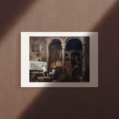 The Artist’s Studio, 1760, Poster