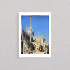 Tower of the Milan Cathedral, 1829, Poster