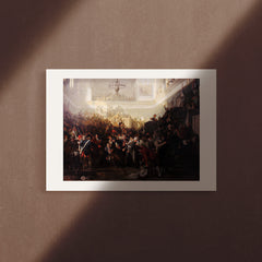 Fall of Maximilien Robespierre, 1870, Poster