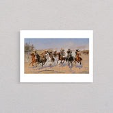 A Dash for the Timber, 1889, Poster