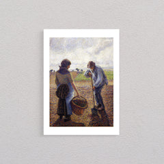 Peasants in the Field, 1890, Poster