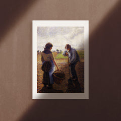 Peasants in the Field, 1890, Poster