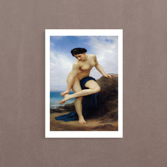 After The Bath, 1875, William Bouguereau, Poster