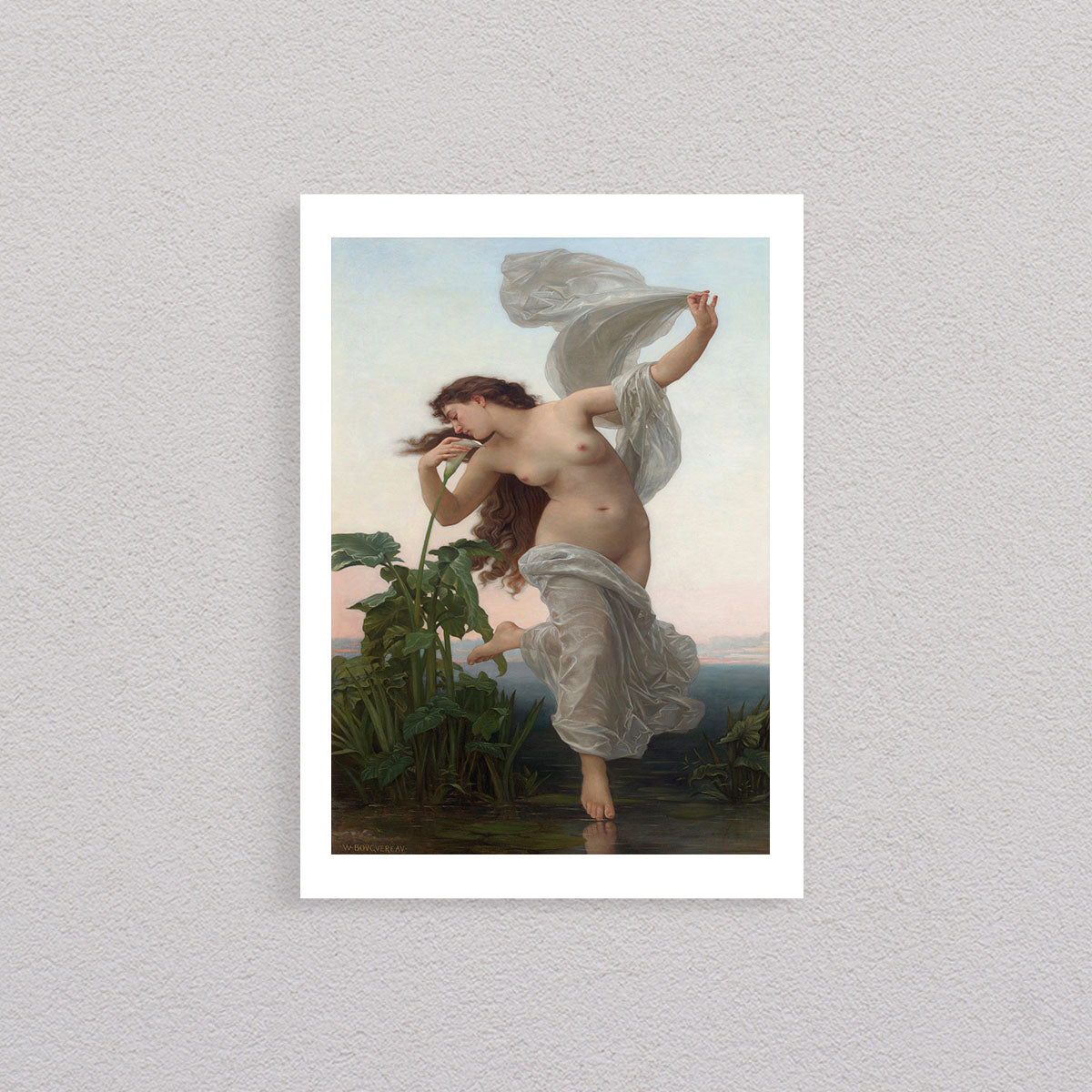 L’aurore, 1881, William Bouguereau, Poster