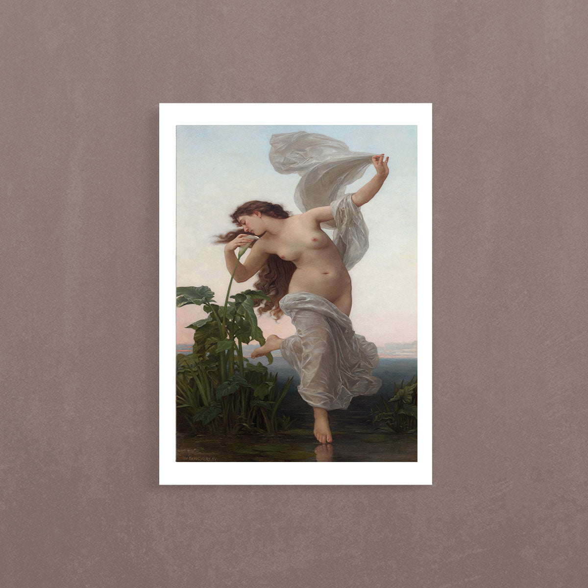 L’aurore, 1881, William Bouguereau, Poster