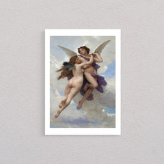 Love And Psyché, 1899, William Bouguereau, Poster