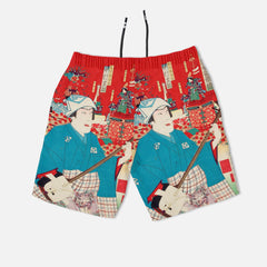 Nakamura Shikan IV, 1858, Shorts