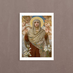 Ora Pro Nobis, 1903, William Bouguereau, Poster