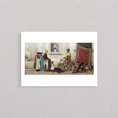 Persian Carpet Dealer on the Street , 1888, Poster