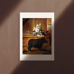 Clara the Rhinoceros, 1751, Poster