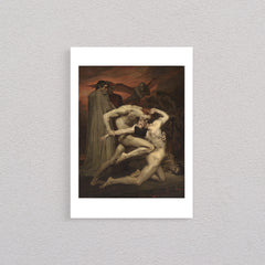 Dante and Virgil in Hell, 1850, Poster