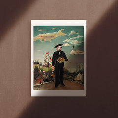 Henri Rousseau Portrait, 1890, Poster