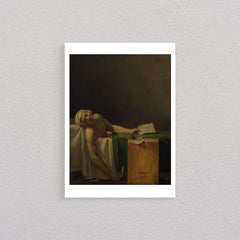 The Death of Marat, 1793, Poster