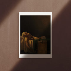 The Death of Marat, 1793, Poster