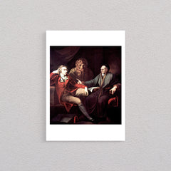 Henry Fuseli in Conversation with Johann Jakob Bodmer, 1781, Poster