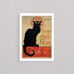 Tournée du Chat Noir de Rodolphe Salis, 1896, Poster