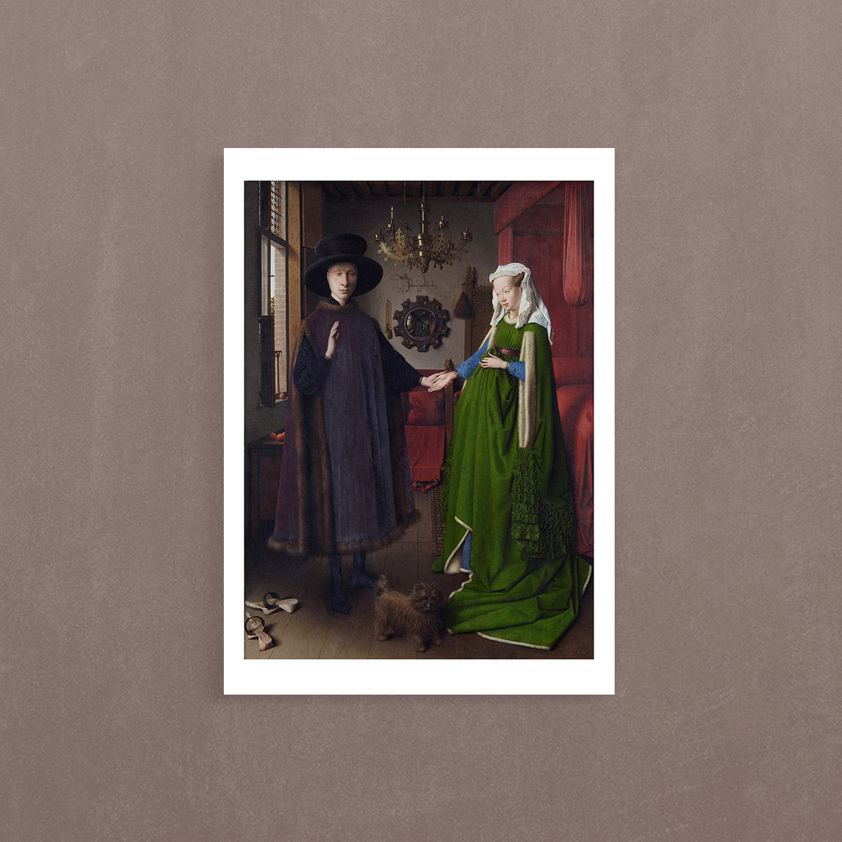 Arnolfini'nin Evlenmesi, 1434, Poster