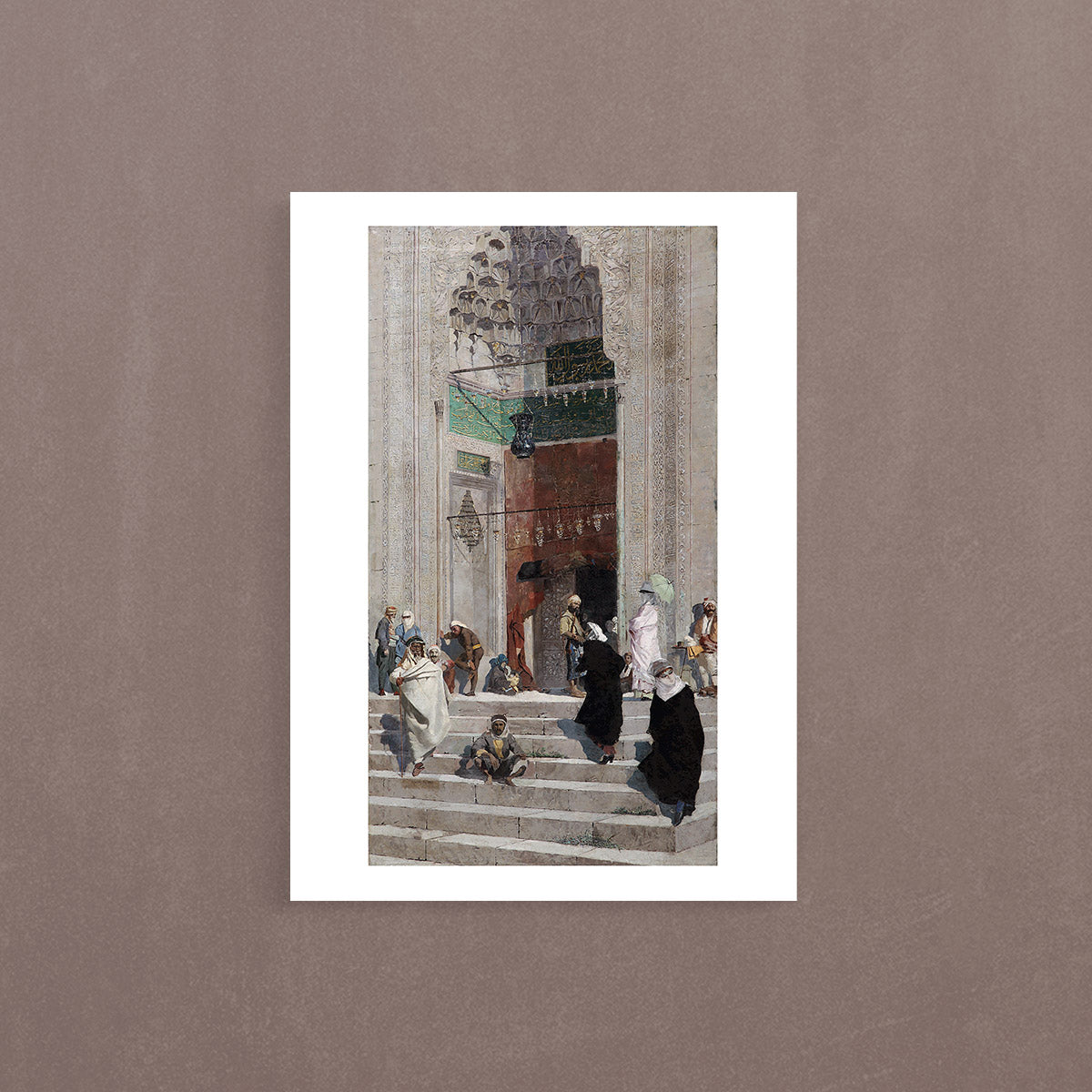 Yeşil Camii Önü, 1882, Poster