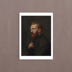 Portrait of Vincent van Gogh, 1886, Poster