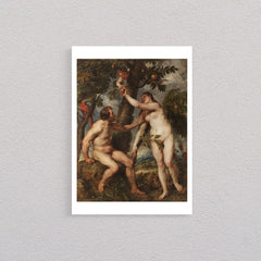 Adam and Eve, 1629, Poster