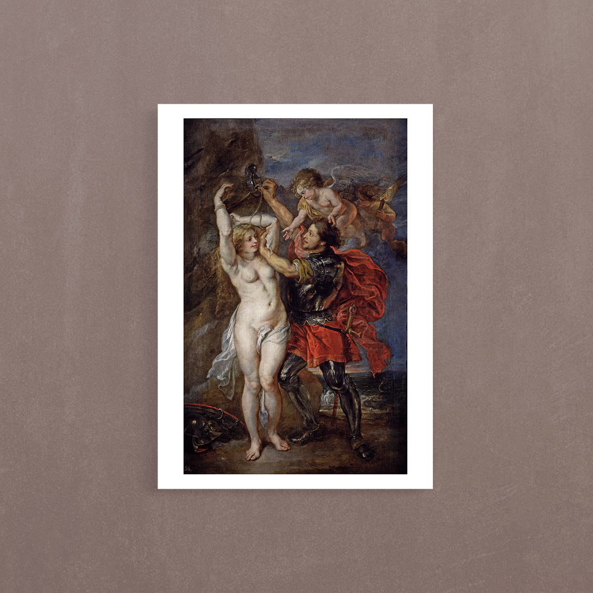 Perseus ve Andromeda, 1640, Poster