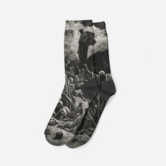 Vision of the Valley of Dry Bones, 1866, Socks