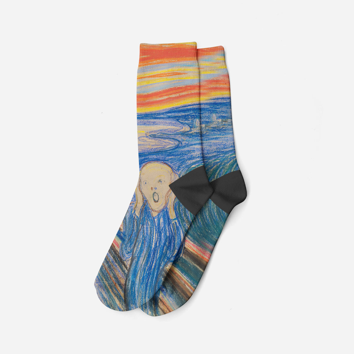 The Scream, 1893, Socks