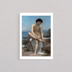 The Bather, 1879, William Bouguereau, Poster