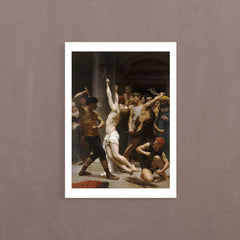 The Flagellation Of Our Lord Jesus Christ, 1880, William Bouguereau, Poster