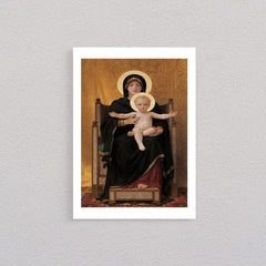 Virgin And Child, 1888, William Bouguereau, Poster