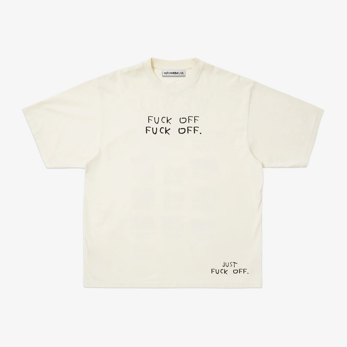 F*CK OFF, Oversize Unisex Tee | PRE-ORDER
