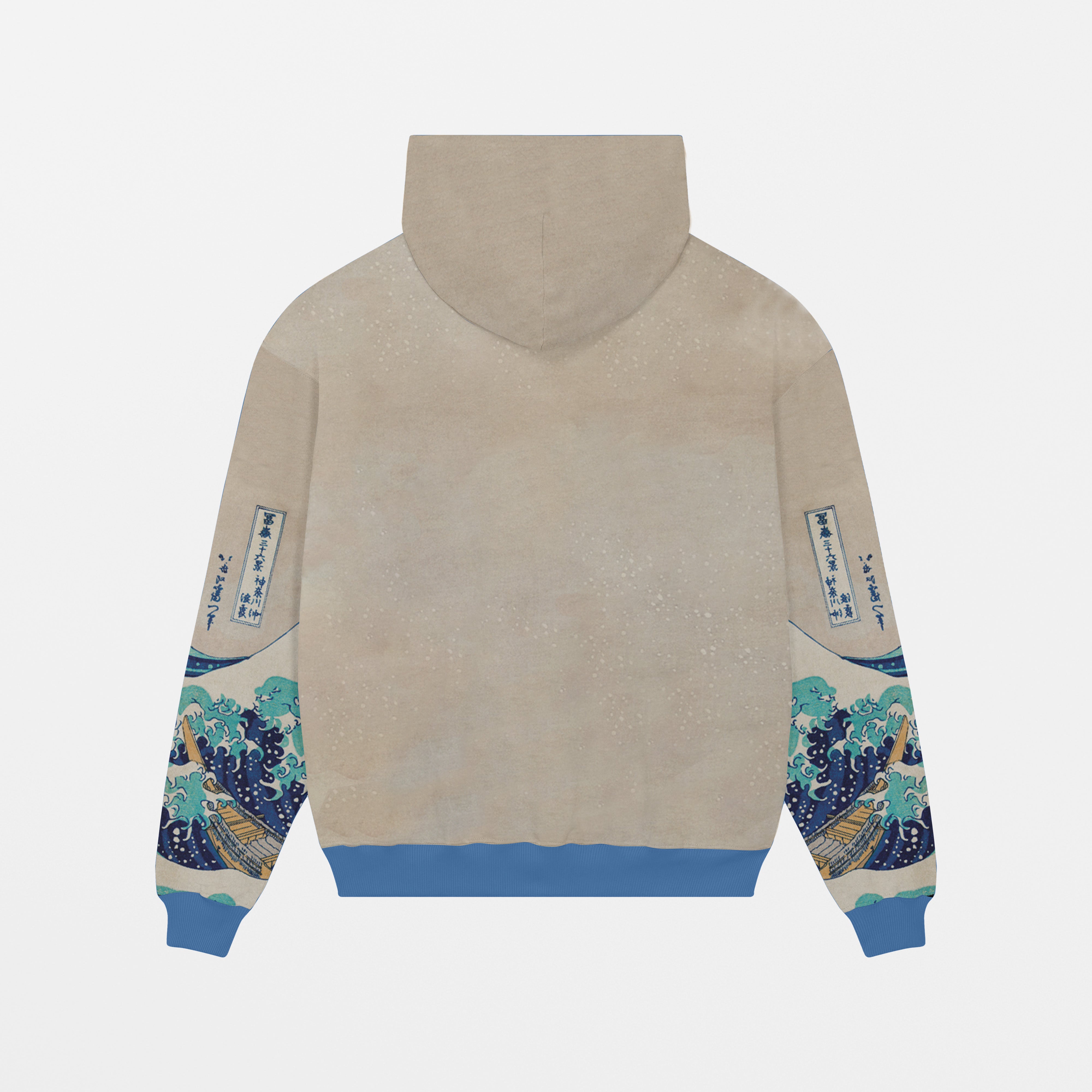 Kanagawa Oki Nami Ura, 1832, Hoodie