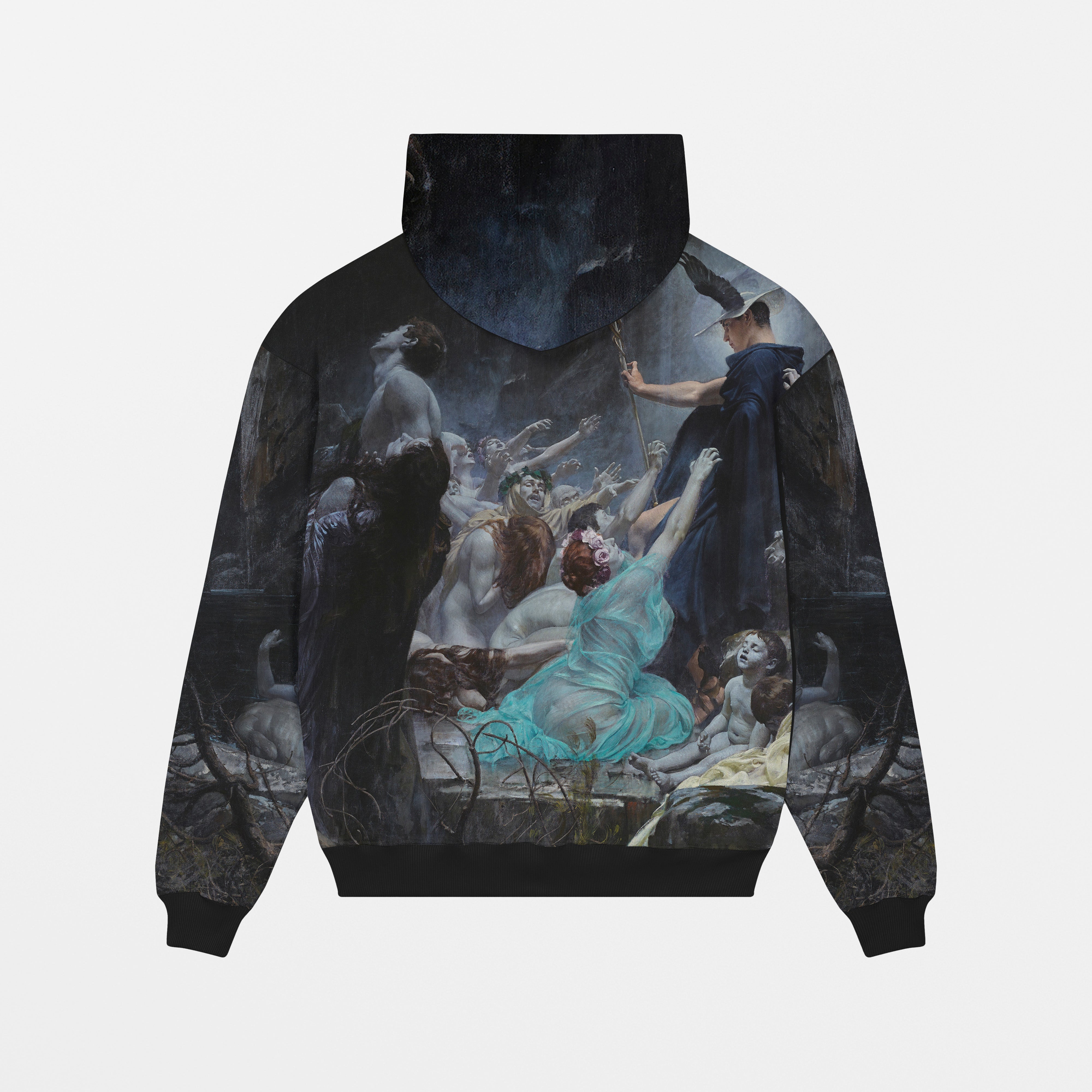 Souls on the Banks of the Acheron, 1898, Hoodie