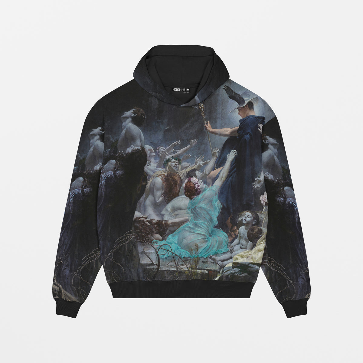 Souls on the Banks of the Acheron, 1898, Hoodie