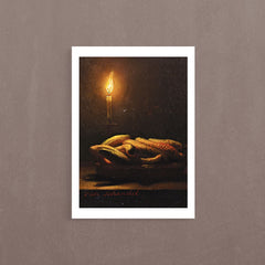 Still Life With Courgettes, 1858, Petrus Van Schendel, Poster