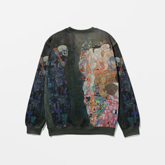 Death and Life, 1910, Oversize Sweatshirt