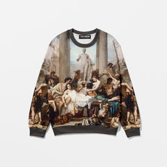 The Romans in their Decadence, 1847, Oversize Sweatshirt