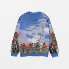 The Wedding at Cana, 1563, Oversize Sweatshirt